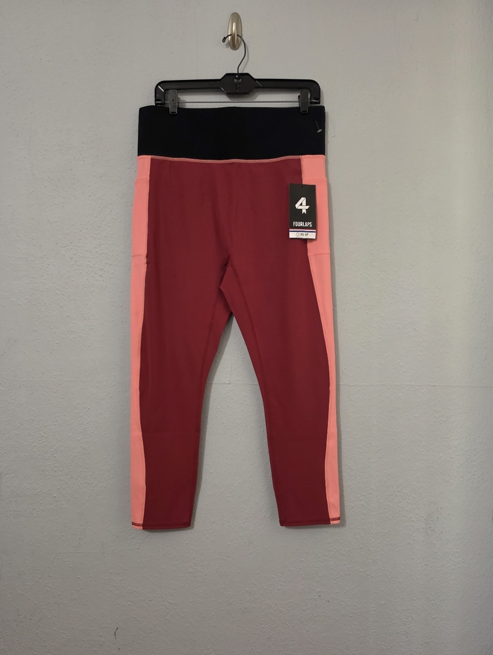 Fourlaps Plyo Workout Lounge 2 Toned Leggings NWT Large